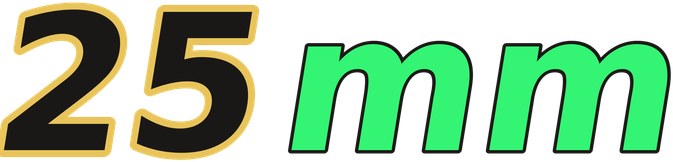 25mm logo